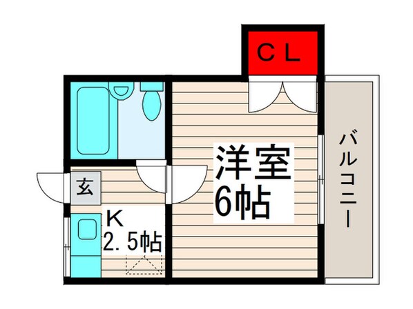 第一サンコーポの物件間取画像